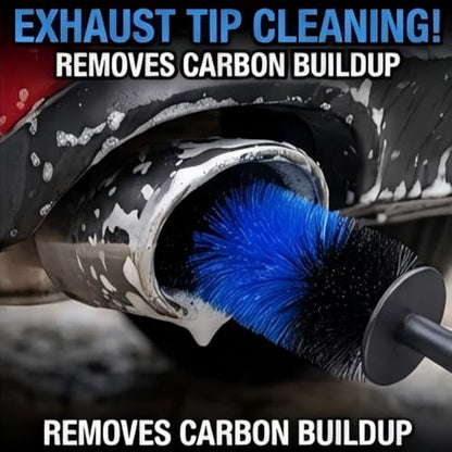 Wheel & Tire Brush – Soft Bristle Long Handle Detailing Brush for Car Rims, Tires, Wheels, Exhaust Tips, Engine Bay, Scratch-Free Deep Cleaning - size: Narrow Fit