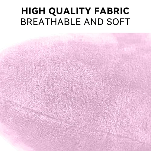 Car Headrest Pillow, Soft Comfortable Memory Foam Automotive Neck Pillow Cushion for Neck Pain Pressure Relief, Universal Fit (Pink) - color: Pink