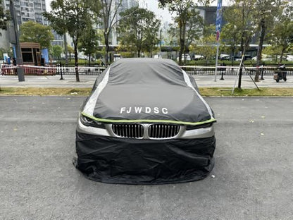 Full Enclosed Car Cover Universal Fit Wrangler 2 Door 1987-2025 YJ/TJ/JK/JL,Kia Soul,Honda fit,Chevy Trax,Encore,Kona/Veloster,HR-V 2015-2022 Fit Small SUV/Hatchback/Jeep Length up to 171 in - size: 6.For Small SUV/Jeep/Hatchback Length Up to 171 in