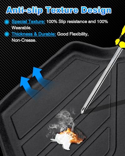 Cartist Cargo Liner Fits for Lexus RX350/RX350h/RX500h 2023 2024 2025 2026 Accessories All Weather Trunk Mat for RX Anti-Slip Heavy Duty - size: 4)Lexus RX350/RX350h/RX500h【2023-2025】