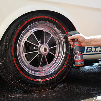 Jay Leno's Garage Ceramic Car Coating Kit – Car Wash Bundle with Ceramic Coating Spray, Car Ceramic Coating Products, Wheel and Tire Cleaner, Microfiber Towels, Applicators & Wash Mitt Detailing Kit - style: Ceramic Detailing Kit