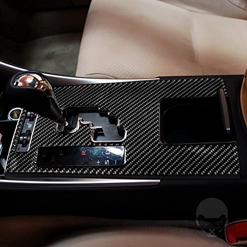 NVCNX Real Premium Carbon Fiber for Lexus IS250 is 250 IS350 2006-2013 2007 2008 2009 2010 2011 2012 / IS250C IS350C 2010-2015 Accessories Center Console Gear Shift Panel Cover Interior Trim Kit 3PCs - color: Gear Shift Panel Kit - A