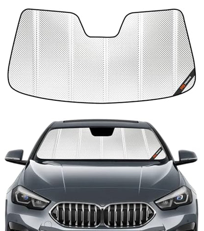 Pigenius Windshield Sun Shade for BMW 2 Series Coupe (G42) & M2 (G87) 2022-2026, Fits 230i M240i M2, Reflective Aluminum Film Front Window Sunshade - size: 2022-2024 2 Series Coupe