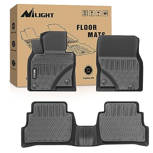 Nilight TPE Floor Mats for Mazda CX5 (CX-5) 2017 2018 2019 2020 2021 2022 2023 2024 2025 All Weather Custom Fit Heavy Duty Floor Liners - color: Black