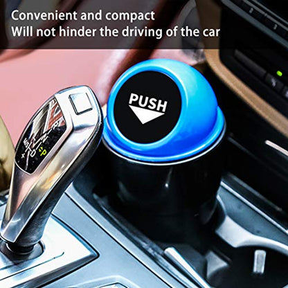 Car Trash Can Bin with Lid, Mini Garbage Cans for Back seat Leakproof Vehicle Automotive Cup Holder Car trashcan, Small Trash Bin for Automotive Office Home Kitchen (Red002) - color: Red