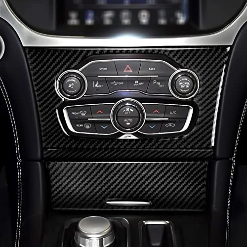 Car Air Conditioning A/C Panel Decals for 2015-2023 Chrysler 300 / 300C / 300S / Limited/Touring Accessories Interior Stickers - color: Center Control Panel