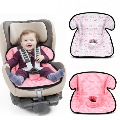 HunnmingRe 2 Pack Boho Car Seat Protector for Potty Training Waterproof Piddle Pad Cover from Spillages Nappy Leaks Toilet Training Anti Slip Backing Strollers Carseat Liner for Toddlers Babies - style: Boho