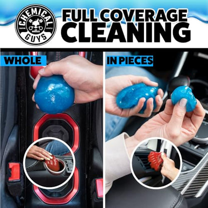 Chemical Guys Sticky Icky Car Cleaning Gel, Green Apple & Sweet Strawberry Scent - Detailing Kit, Car Dust Crevice Cleaner, Slime Auto Air Vent, Cleaning Putty For Keyboard Cleaner (2 Pack) - CJK1002 - size: 3.5 Ounce (Pack of 2), style: Various