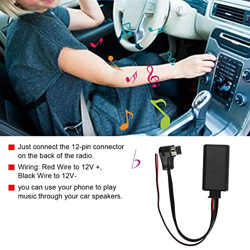 Yctze Pioneer IP Bus Bluetooth AUX Adapter Car Audio Stereo Module for IP-Bus Headphone Jack