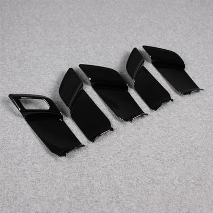 Beautost for Toyota Prius 2023 2024 2025 2026 Interior Door Handle Bowl Panel Cover Trims (Piano Black) - color: Piano Black