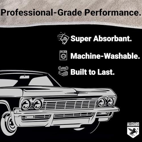 Microfiber Towels for Cars (2 Pack) & Clutch Gloss Car Detailing Spray – Ultra-Absorbent Car Drying Towels & Quick Detailer Drying Aid, Scratch-Free, High Absorbency Cleaning Cloths, 36"x25" - size: Towels + Detailer