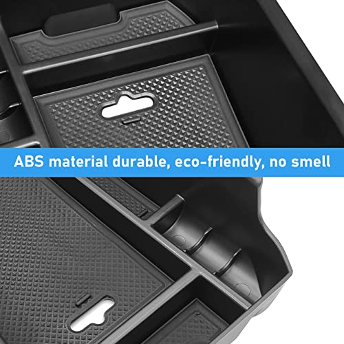 Compatible with BMW X3 Center Console Organizer 2018-2024,for 2019-2024 X4 Console Organizer Tray, for X3 G01/X4 G02 Center Aremrest Secondary Storage Box With Coin Holder(Not Fit 2025+) - size: X3 X4 Center Console Organizer