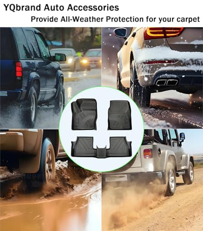 Focus Floor Mat - All Weather Waterproof Durable Anti-Slip Odorless TPE Front and Rear Row Set Custom-Fit Floor Liner Compatible with 2012-2018 Ford Focus - size: for Ford Focus 2012-2018