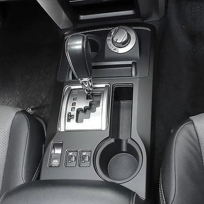 Jimen Compatible with Toyota 4Runner 2010-2023, Gear Shift Panel Cover Interior Trim Accessories (Matte Black) - color: Matt Black