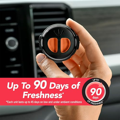 Refresh Your Car Mini Diffuser Car Air Fresheners, Hawaiian Sunrise Scent, 2 Pack, Convenient Car Diffuser - size: 2 Count (Pack of 1)