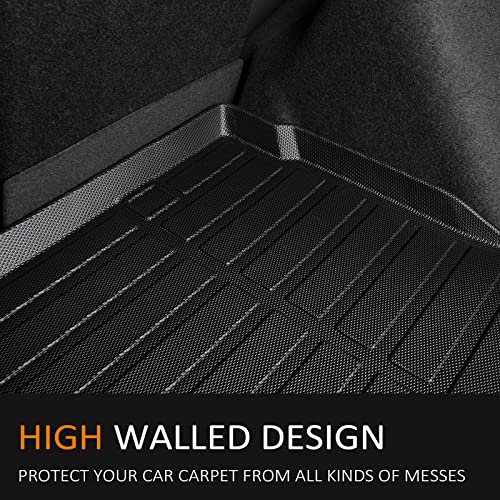 Binmotor-All Weather Cargo Mta for BMW X1 2023 2024 2025 2026, Custom Fit Car Trunk Mat, Waterproof Easy to Clean Cargo Liners Automotive for BMW X1 Accessories Black - style: Cargo Liner for BMW 2023-2026