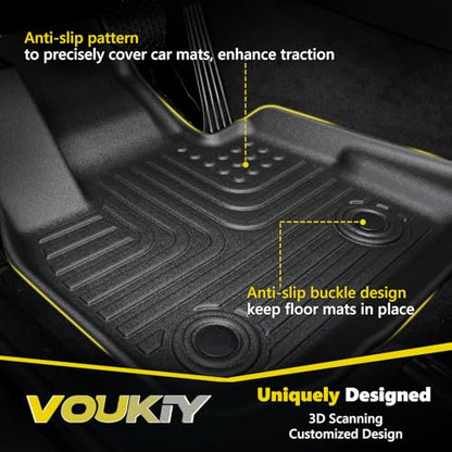 All Weather Car Floor Mats & Cargo Liner Set Fit for Hyundai Tucson 2016-2021 Floor Liners Trunk Liner Tucson Cargo Mat Accessories Black - style: 3)For Hyundai Tucson 2016-2021 Full Set