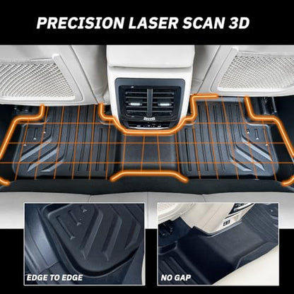 Premium MAXPRO Floor Mats for Toyota RAV4 2019-2025 RAV4 Hybrid 2019-2025 RAV4 Prime 2021-2025 1st&2nd Row All Weather Waterproof TPE Floor Liners Car Floor Mats Automotive Floor Mats RAV4 Accessories - size: 2019-2025 Toyota RAV4 Hybrid 1st & 2nd Row