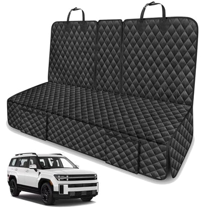 Dog Car Seat Cover for Back Seat Compatible with Hyundai Santa Fe Tucson Kona Accessories, Waterproof Non-Slip Pet Bench Backseat Covers 2026 New