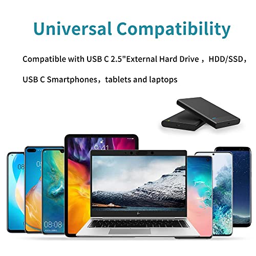CableCreation USB C to USB A Cable 5FT, USB 3.1 USB 3.2 Gen2 10Gbps USB A to C Data Cable, Android Auto 3A for USB C External SSD MacBook Pro iPad, Galaxy S24/S23+, iPhone 16/15, 1.5m - color: Black, size: 5ft/1.5m