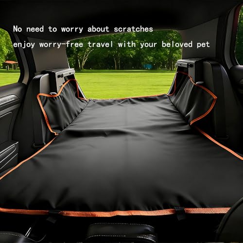 Dog Trunk Mat for BMW M4 2021–2025 2026 G82,Scratch Proof Cargo Area Protector with Side Flaps,Water Resistant Liner,Washable Bumper Guard