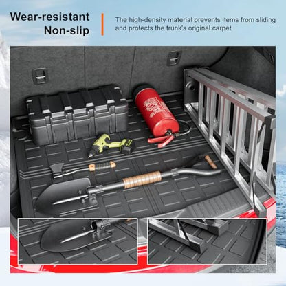 powoq Trunk Mat Compatible with 2023-2025 Mazda CX-5 Cargo Liner All Weather Protection Cargo Mat Replacement for Mazda CX-5 2023-2025 Accessories