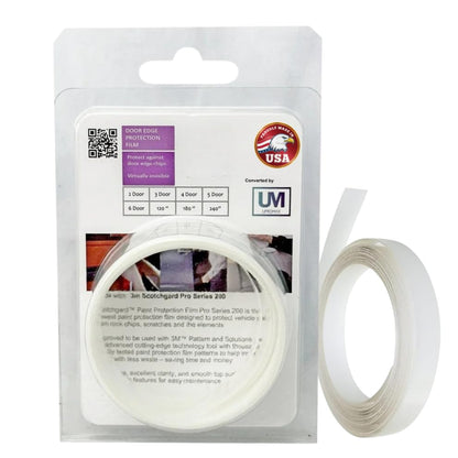 5 Door Edge Guard Upromax Made with Paint Protection Film, 5 Car Door Handle Cup, Scotch Guard, PPF Precut, Universal, PPF, Protector, Clear Self-Healing Anti Scratch Guard (Door and Handle Set) - size: Door Edge and Handle Cup Clear Set
