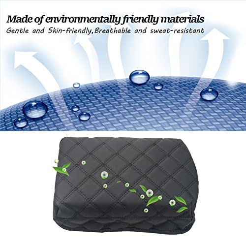 SKTU for 2021 2022 2023 2024 2025 2026 Kia Seltos Armrest Cover 2023 2024 2025 2026 Seltos Accessories Armrest Pad 2024 2025 2026 Seltos Seat Box Pad 2024 2025 2026 Seltos Center Console Cover - color: for 2021-2026 Seltos