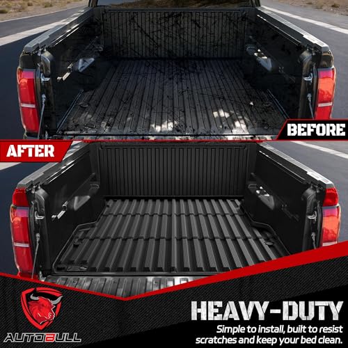 Truck Bed Mat Bed Liner Fit for Toyota Tundra Accessories CrewMax 2022-2026 5.5FT (Not Fit Drop-in Liners), Vehicle Truck Bed Liner Custom Fit All Weather Protection TPE Pickup Car Bed Mat - style: 17)2022-2026 |Toyota Tundra CrewMax Bed Mat (5.5FT)