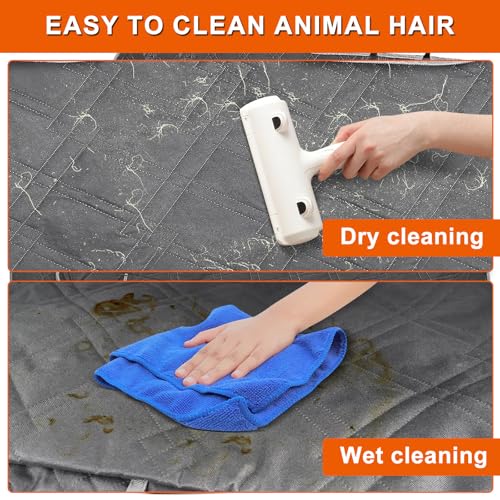 Dog Car Seat Cover Compatible with Ford Escape 2013-2025, Waterproof Pet Bench Seat Cover for Back Seat, 600D Heavy Duty Scratch Proof Nonslip Truck Seat Covers for Dogs - size: 2013-2025 Escape