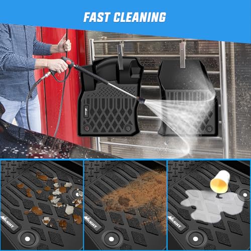 Nilight TPE Floor Mats for Volkswagen Tiguan 7 Seats 2018 2019 2020 2021 2022 2023 2024 All Weather Custom Fit Heavy Duty Floor Liners - color: 2018-2024 Volkswagen Tiguan 7 Seats