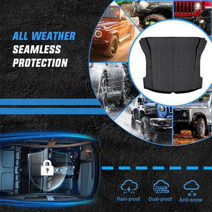 Nilight Cargo Mats for Tesla Model 3 2017 2018 2019 2020 2021 2022 2023,All Weather Protection Heavy Duty Cargo Liners - color: 2020-2023 Model 3 Cargo Mat