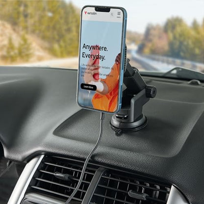 Verbatim Charge 'n’ Drive Magnetic Wireless Car Charger - style: Magnetic Wireless