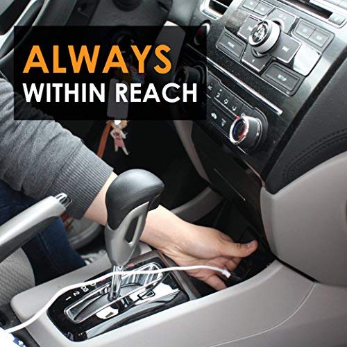 Ztylus Stinger Car Emergency Escape Tool, Spring-Loaded Window Breaker, Car Safety Hammer, Seatbelt Cutter and Window Glass Breaker, USB Car Charger, 2 USB Ports Max 2.4A (Black) - color: Black 1 Pc