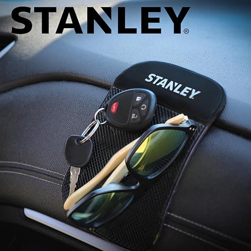 Stanley S4005 3.5" x 5.75" Extra-Strong Anti-Slip Grip Dashboard Gel Pad for Cell Phone, Tablet, GPS, Keys or Sunglasses, Pack of 4 - size: Small, style: Pack of 4