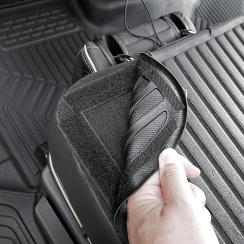 2nd Row Bucket Seats Kick Mats for 2021-2026 Chevrolet Chevy Tahoe&Suburban, for GMC Yukon&Yukon XL, All Weather TPE SeatBack Protector 7 Seats Captain Chair Accessories(2nd Row Kick Mats) - style: 2nd Row Kick Mats