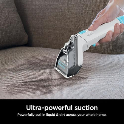 Shark StainStriker Portable Carpet, Upholstery & Area Rug Cleaner with Pet Mess Extractor, Stain & Odor Remover, Perfect for Car Interiors, White, PX201 - style: StainStriker
