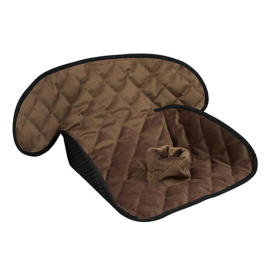 MOOB Waterproof Car Seat Protector - Potty Training Liner for Baby & Toddler, Machine Washable Piddle Pad with Anti-Slip Backing, Universal Fit for Infant Car Seat & Stroller (Brown - color: Brown, size: 1 pack