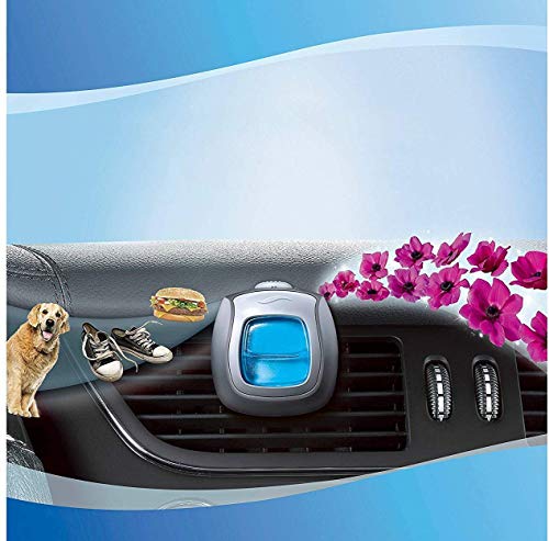 Febreze Car Vent Clip Air Freshener - Limited Edition Holiday Collection - Fresh-Cut Pine - 1 Count Vent Clip Per Package - Pack of 3 Packages Green - size: 0.06 Fl Oz (Pack of 3)