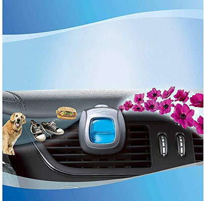 Febreze Car Vent Clip Air Freshener - Limited Edition Holiday Collection - Fresh-Cut Pine - 1 Count Vent Clip Per Package - Pack of 3 Packages Green - size: 0.06 Fl Oz (Pack of 3)