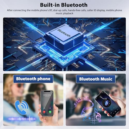 Inefala 9" Wireless Carplay Car Stereo Single Din Touchscreen Radio Android Auto, Mirror Link, Bluetooth, FM, EQ, SWC, Car Audio Receiver Support USB Phone Charging DVR, with Backup Camera Mic - style: 9" Wireless Carplay