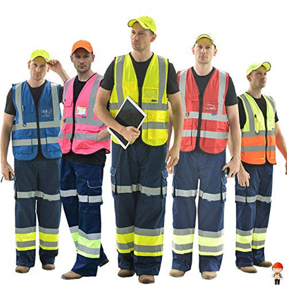 red security vest - color: Red, size: Medium