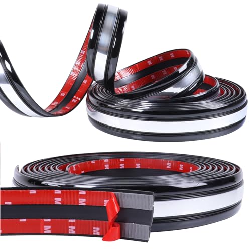 18FT Automotive Chrome Trim Molding Heavy Duty Car Side Molding UV Protected Scratch-Proof for RV Truck Motor Bumper Door Window Self Adhesive, 1-11/16" Wide