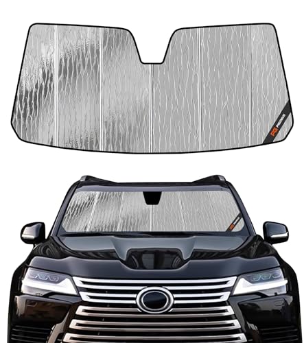 Pigenius Windshield Sunshade for Lexus LX600 2022-2026, LX700h 2025-2026 Front Window Sun Shade - AstraGuard - color: Silver, size: 2022-2026 LX