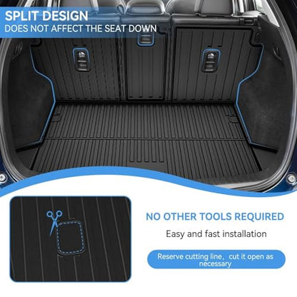 Cargo Liner with Backrest Mat Compatible with 2017-2025 Mazda CX-5 All Weather Protection CX5 Accessories - style: 18) for Mazda CX-5 2017-2025 Cargo Liner & Seat Back Mat