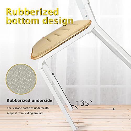 Car Seat Cushion Pad for Home Use Car Driver Seat Office Chair Memory Foam Seat Cushion(Khaki) - color: Khaki