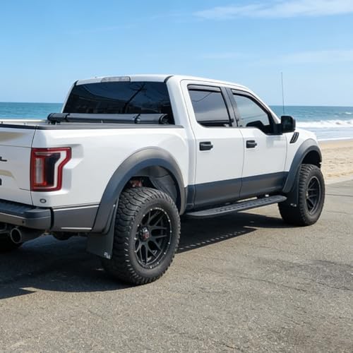 in-Channel Window Rain Guards Window Visors Vent Deflectors Compatible with 2015-2020 Ford F-150 SuperCab/Extended Cab, Wind Deflector F150 Truck Accessories - size: For 2015+ F150 Super Cab