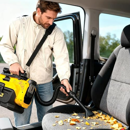 Universal Vacuum Shoulder Strap for Armor All/for Dewalt/for Shark, Adjustable Heavy Carrying Duty Strap for Wet Dry Vacuum, Hands Free Carrying Accessory for Car Detailing, Garage & Home Use