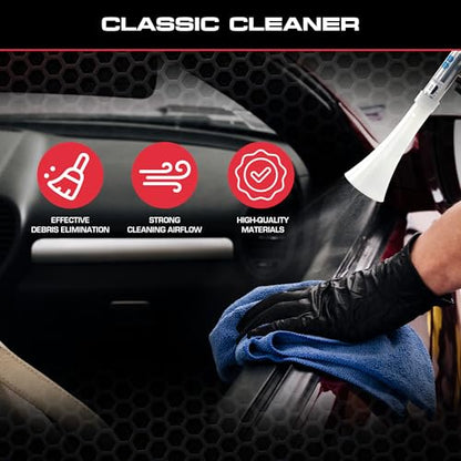 Tornador Z-010 Classic Car Cleaning Gun Includes 32oz Reservoir | Cleans & Dries Fast with Low Noise and Wear | Perfect for Interior & Exterior Detailing - size: Z-010