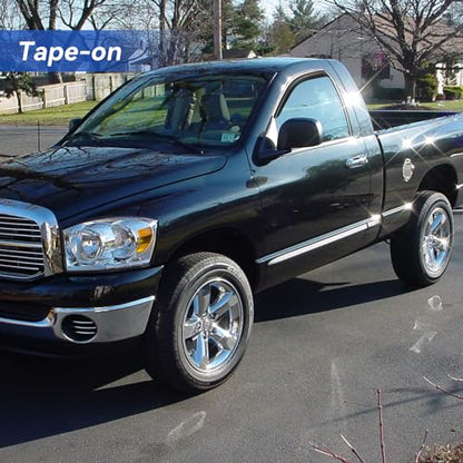 Window Visors Rain Guards for 2002-2008 Dodge Ram 1500 Regular Cab, Out-Channel Window Vent Wind Deflectors Visors Shades for 2003-2009 Ram 2500 3500 Standard Cab - size: 2002-2008 ram 1500 standard cab